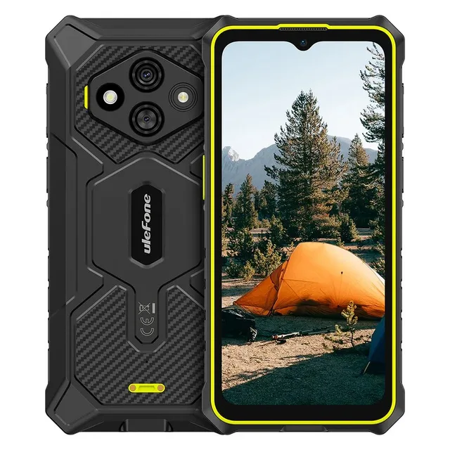 Ulefone RugKing 3 Pro 16.7 cm (6.56") Dual SIM Android 15 4G USB Type-C 8 GB 128 GB 5700 mAh, green and black