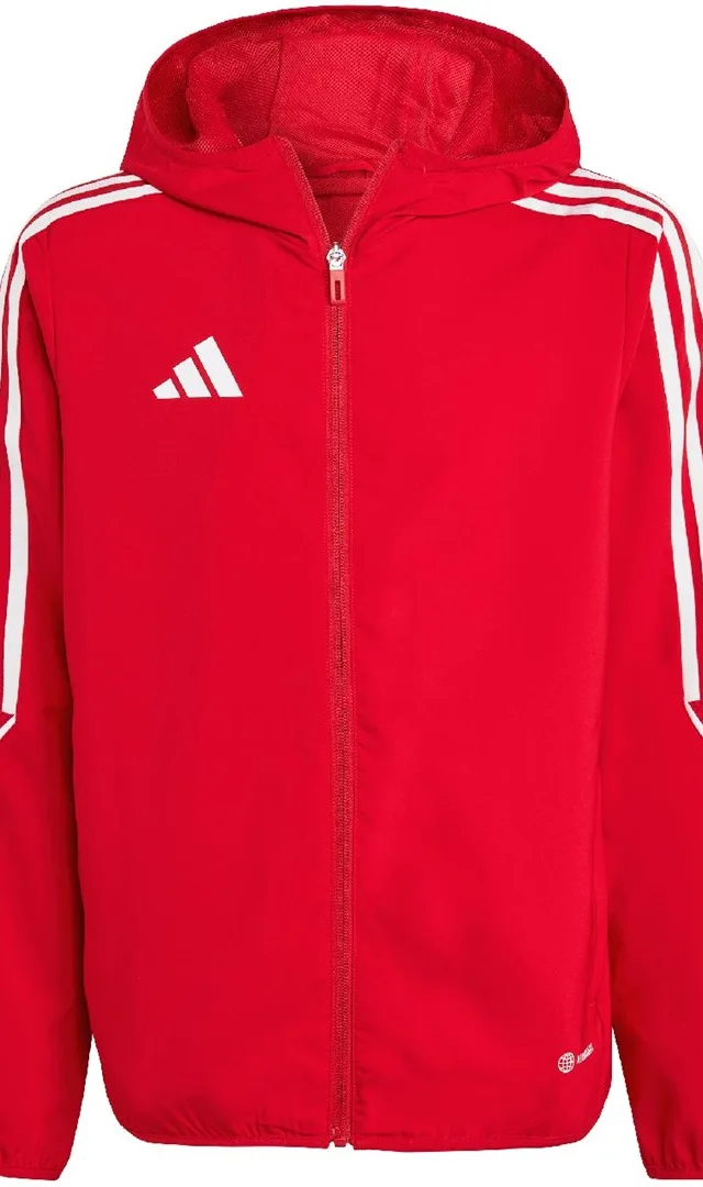 adidas Tiro 23 League Windbreaker Jacket Red IA1624 164cm