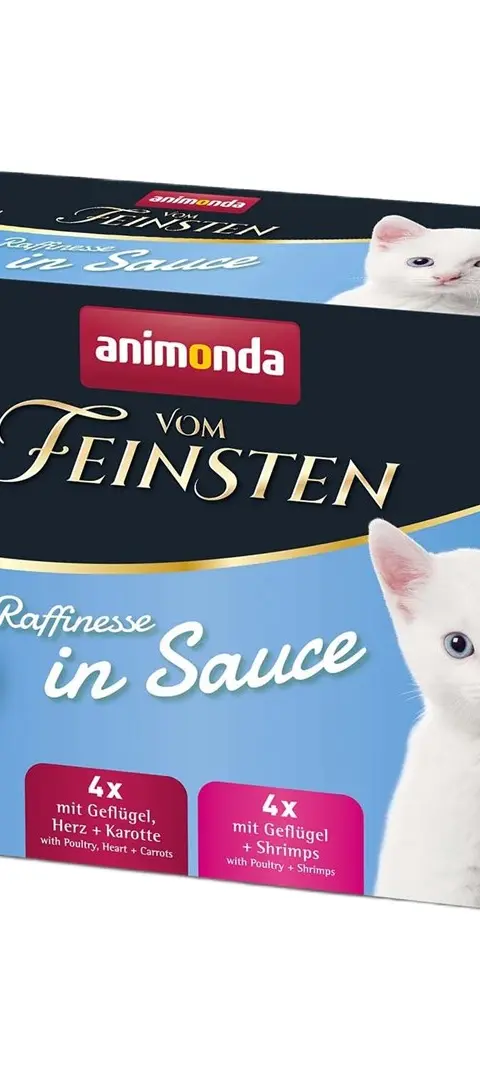 ANIMONDA Vom Feinsten Kitten Raffinesse In Sauce - Wet Cat Food - 8x85g