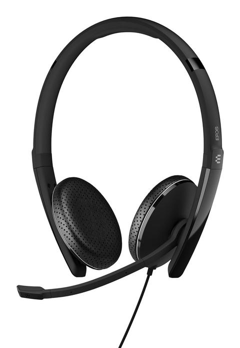 Epos Adapt 165 USB II Wired On-Ear Headset - Black