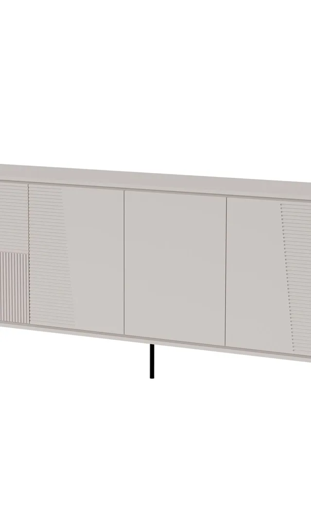 D Chest Of Drawers ABI 200x45x88 Cashmere Matt 4