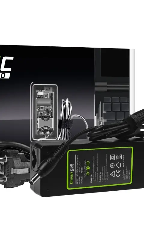 Green Cell AD21P power adapter/inverter Indoor 90 W Black
