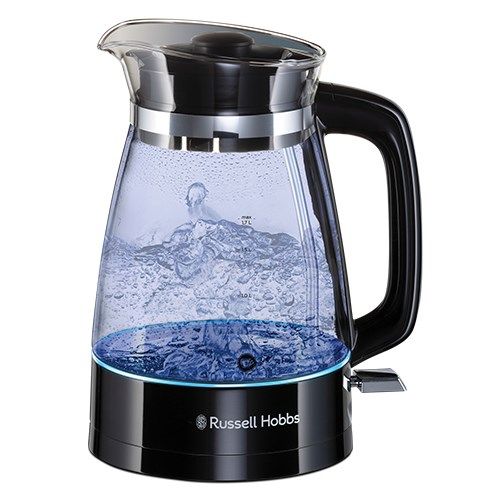 Classic Kettle 1.7litre Black With Stainless Steel Toner