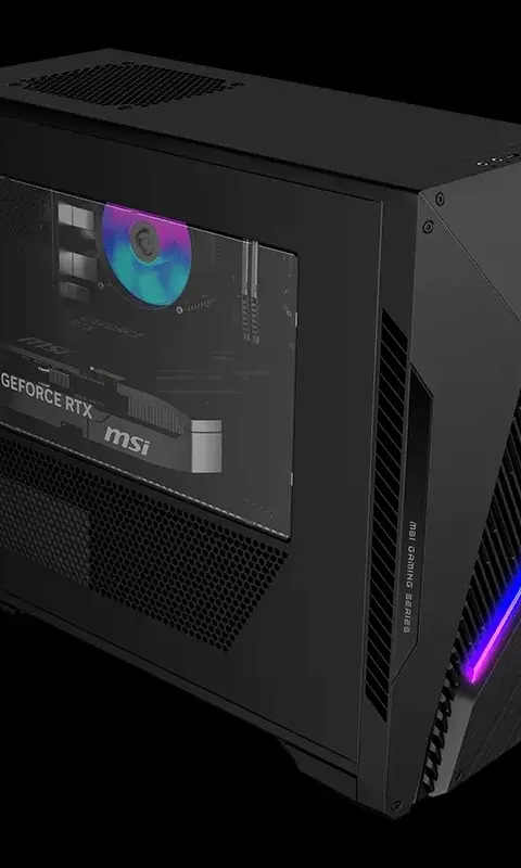 MSI MAG Infinite S3 14NVL5-3066EU I5-14400F 32GB DDR5 SSD1TB GeForce RTX 5060 SHADOW 2X 8GB AX211 (WIFI 6E) Bluetooth 5.3 500W Win11 Black 2Y