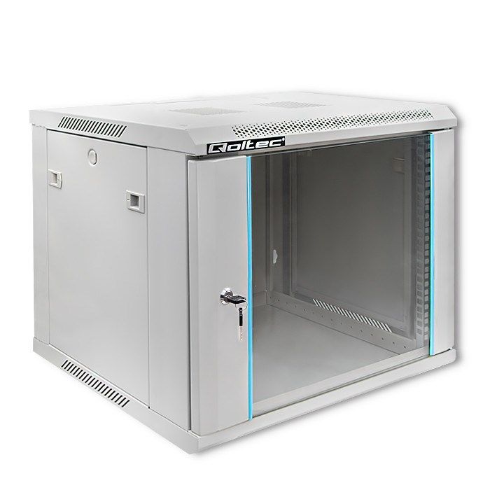 Qoltec 54486 RACK cabinet 19" | 9U | 600 x 500 x 600