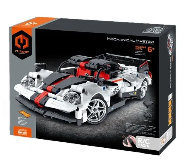 White racing car IM.MASTER RC 476pcs