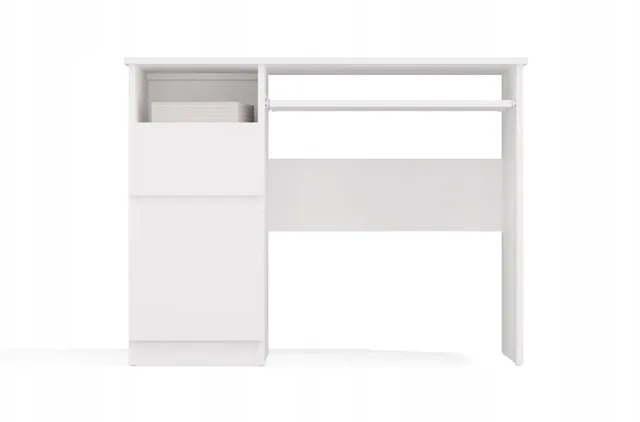 PORTO Left Desk White