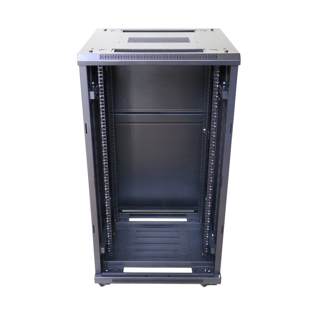 Extralink 27U 600x600 Black | Rack cabinet | Standing