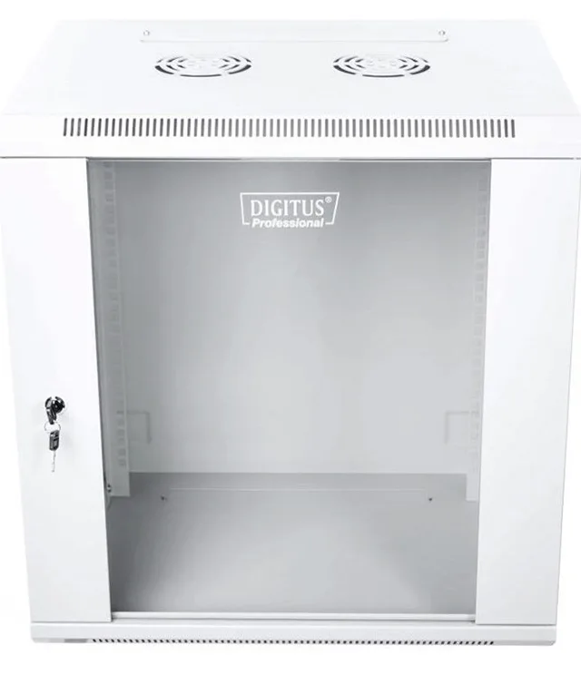 Digitus DN-W19 12U/450 rack cabinet Wall mounted rack Grey