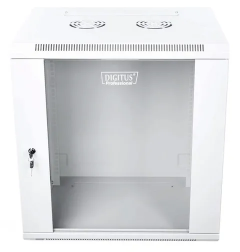 Digitus DN-W19 12U/450 rack cabinet Wall mounted rack Grey