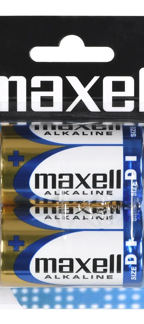 MAXELL Battery Alkaline LR20 2 Pcs.