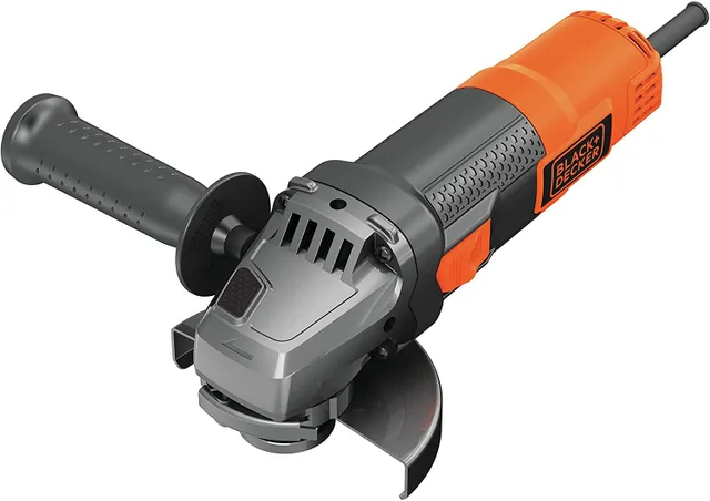 Black Decker BLACK DECKER BEG210-Qs Meuleuse D'Angle PoignéE 3 Positions 900 W Black 115 Mm