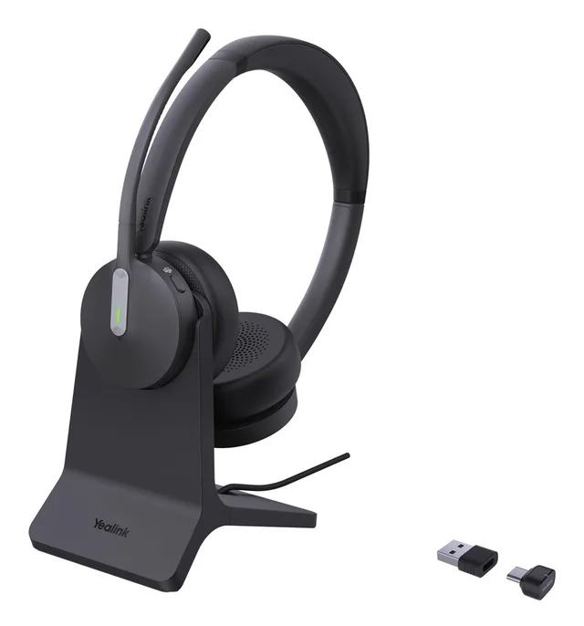 Yealink BH70 Dual Headset With Stand Teams