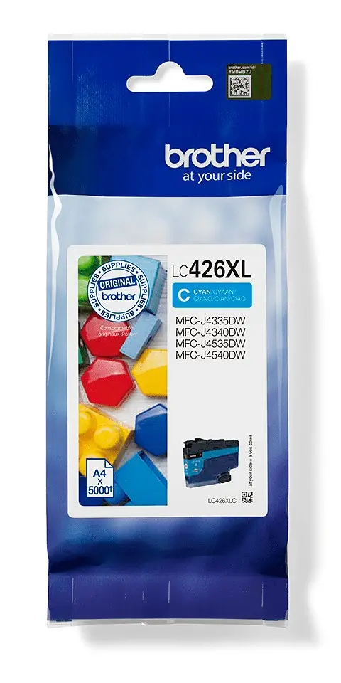 Brother LC-426XLC ink cartridge 1 pc(s) Original High (XL) Yield Cyan