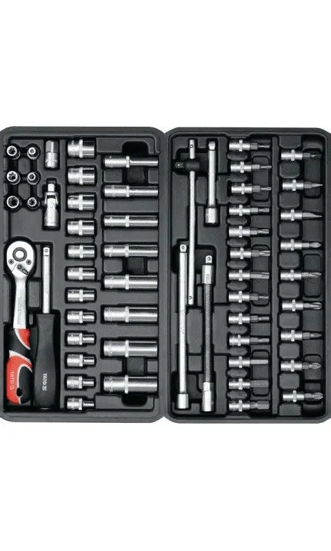 Wrench Set YATO 56 Pcs 1/4 14501