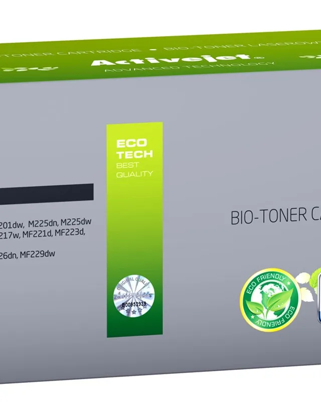 Activejet BIO ATH-83NB toner for HP, Canon printers, Replacement HP 83A CF283A, Canon CRG-737; Supreme; 1500 pages; black.