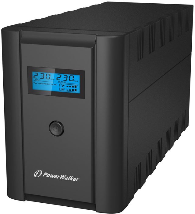 PowerWalker VI 2200 LCD/FR uninterruptible power supply (UPS) Double-conversion (Online) 2.2 kVA 1200 W 4 AC outlet(s)