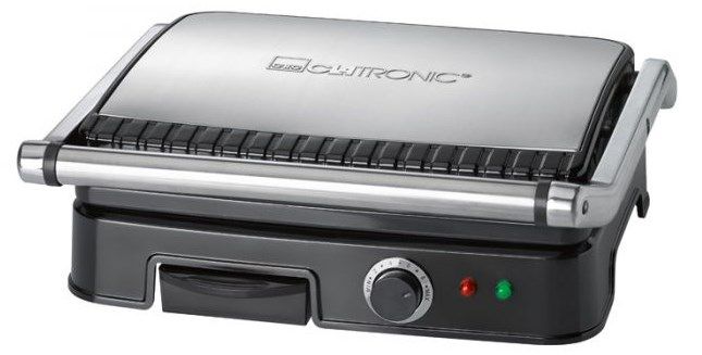 Clatronic KG 3487 Electric Grill (2000W Table-Top Black And Silver)
