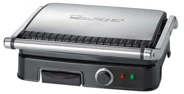 Clatronic KG 3487 Electric Grill (2000W Table-Top Black And Silver)