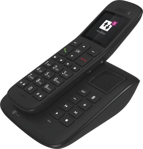 Telekom Sinus A32 Grotastenschnurlostelefon Mit Anrufbeantworter Ebenholz