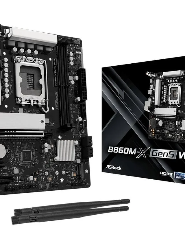 ASROCK B860M-X GEN5 WIFI DDR5 Intel S1851 90-MXBSF0-A0UAYZ Retail