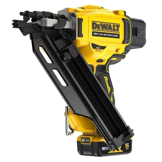 DEWALT. NAILER 18V DCN930P2 33° 64-90mm 2x5 0Ah