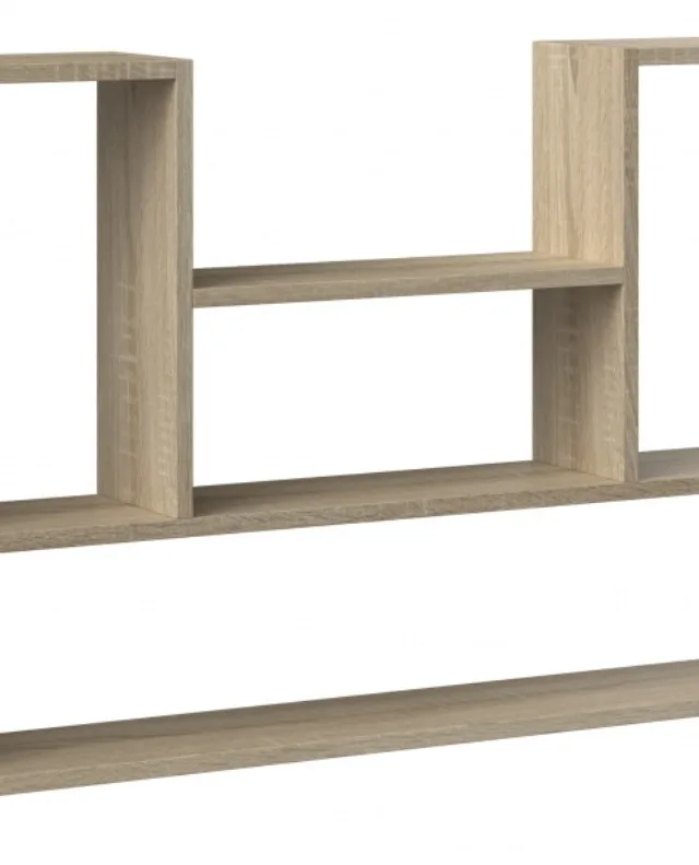 BILBAO 4P Hanging Bookcase 100x16x60 Cm Sonoma