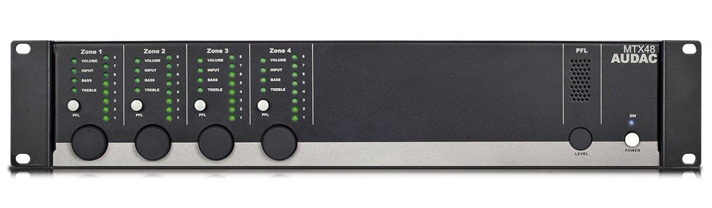 Zone Audio Matrix AUDAC MTX48 4-