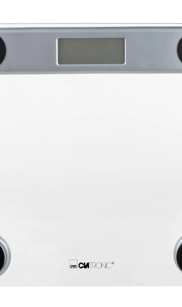 Clatronic PW 3368 Electronic Personal Scale (Transparent/Silver)