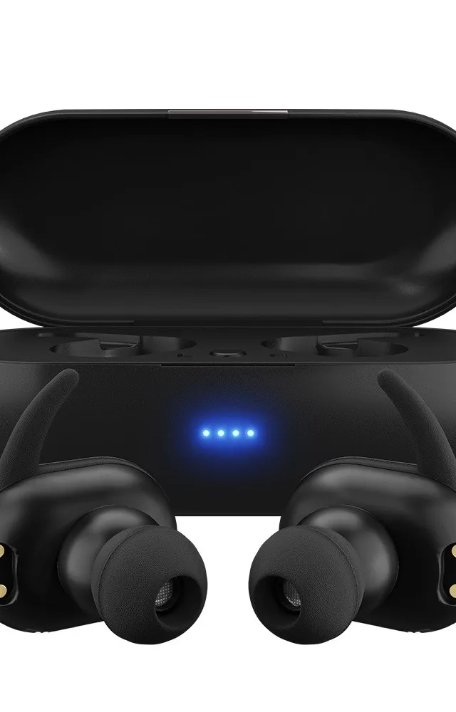 MAXELL MINI DUO Wireless in-ear headphones with charging case Black