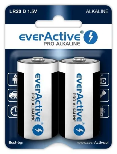 Everactive EVLR20-PRO household battery Single-use battery D Alkaline