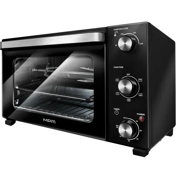 Electric Oven MPM MPE-17/T 48 L 1800 W Black