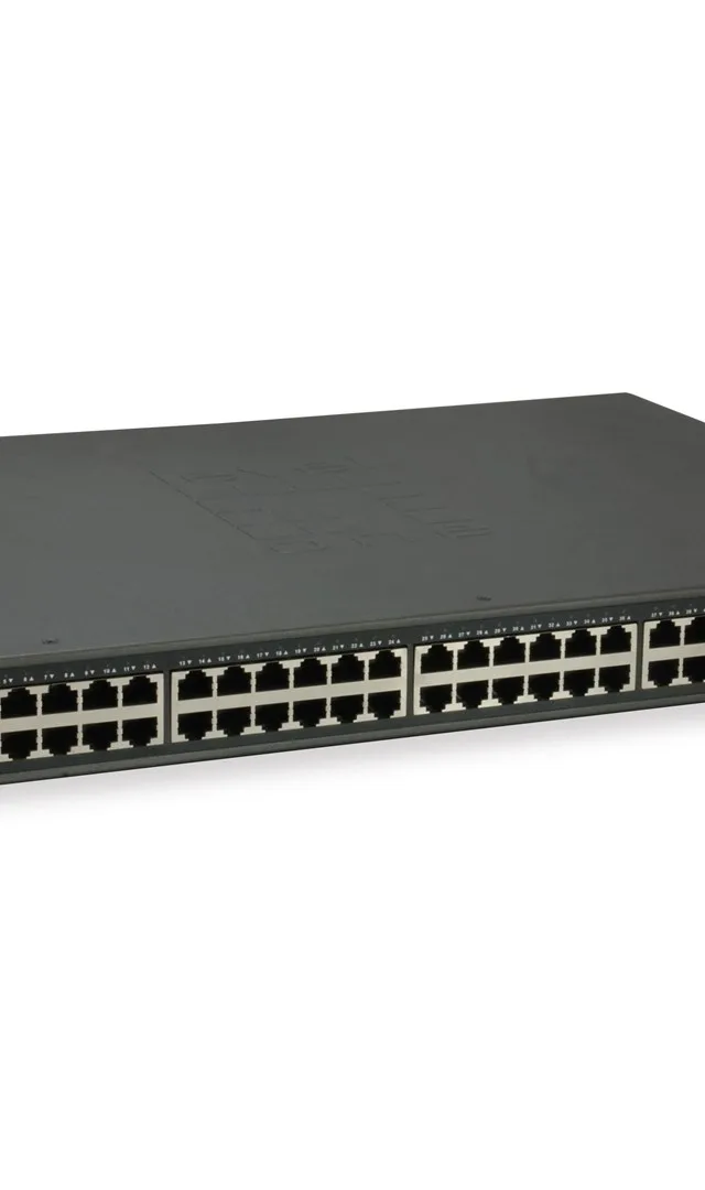 LevelOne 52-Port L3 Lite Managed Gigabit PoE Switch, 4 x 10GbE SFP+, 48 PoE Outputs, 400W PoE Power Budget