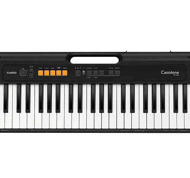 Casio CT-S100 Digital Piano 61 Keys Black White