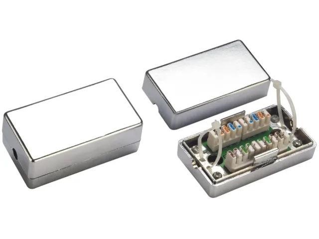 Alantec WTM07 network junction box Cat5e Silver