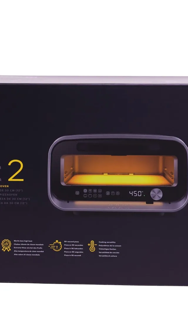 Ooni Volt 2 elektrischer Pizzaofen grau