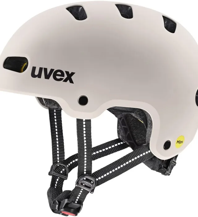 Kask Rowerowy DziecięCy UVEX Kid 4 Style MIPS Warm Grey Matt