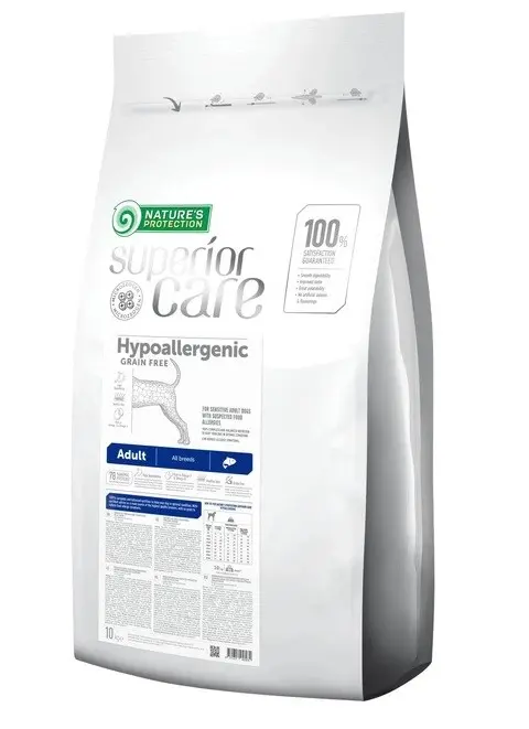 NATURE'S PROTECTION Superior Care Hypoallergenic Salmon - Dry Dog Food - 10kg