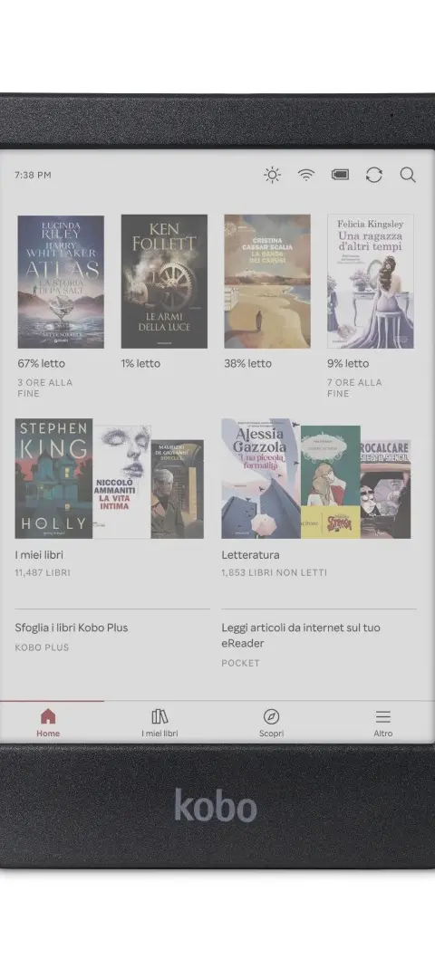 Rakuten Kobo Clara Colour e-book reader Touchscreen 16 GB Wi-Fi Black