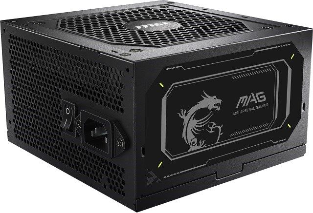 MSI MAG A850GL PCIE5 II power supply unit 850 W 20+4 pin ATX ATX Black