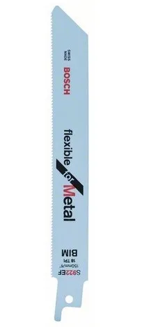 Bosch 2 608 656 028 Jigsaw/Scroll Saw/Reciprocating Saw Blade Bimetal 100 Pc(S)