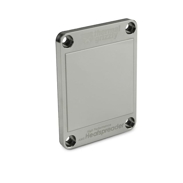 K Thermal Grizzly High Performance Heatspreader AM5 (Silber)
