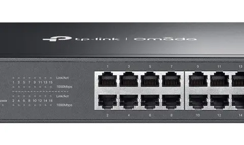 TP-Link Omada ES216G network switch Managed L2 Gigabit Ethernet (10/100/1000) Black