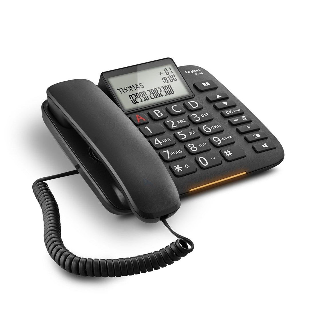 Gigaset DL380 Black - Int. Ware