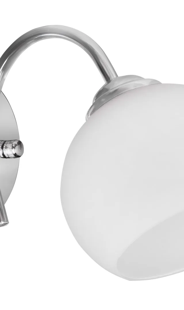 Activejet Classic Single Wall Lamp - IRMA Nickel E27 For The Living Room