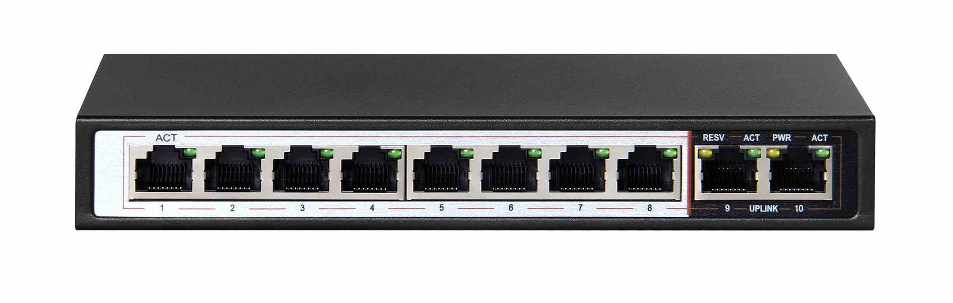 Ceres EX-SF1008P 8 Port 10-100Mbps Switch