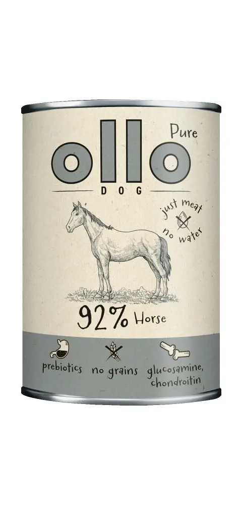 OLLO Pure Horse - Wet Dog Food - 400g