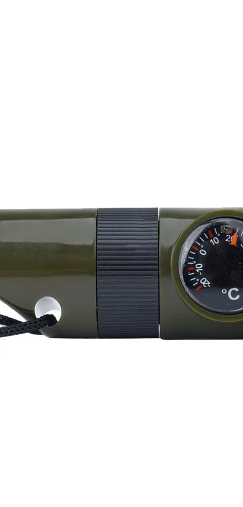 Mil-Tec Survival Whistle 6 In 1 Olive