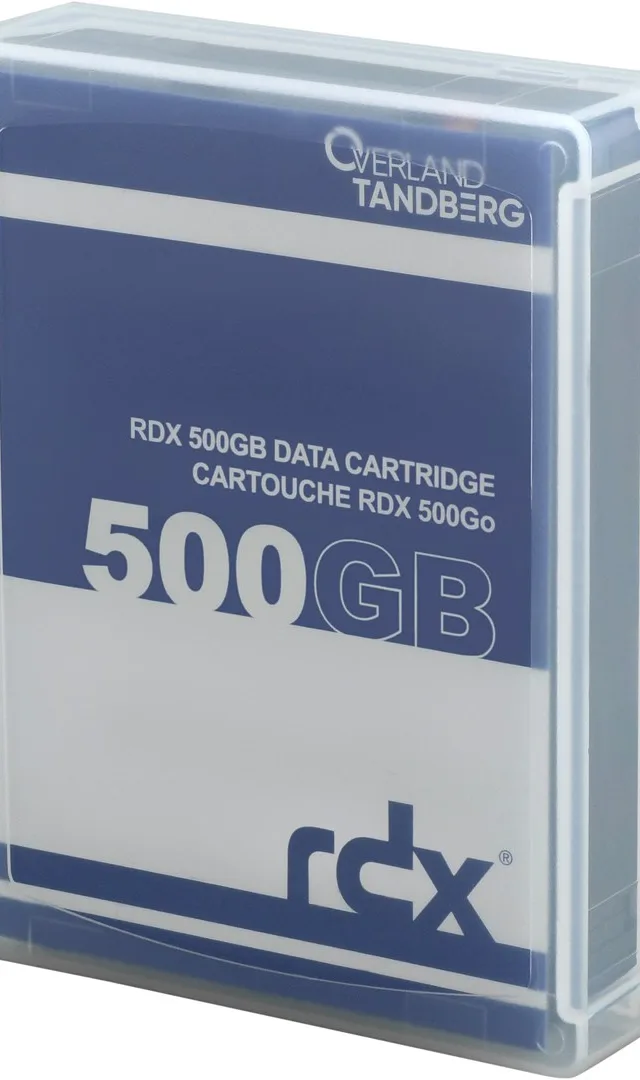 Tandberg Data O-T RDX HDD 500GB Cartridge (single)
