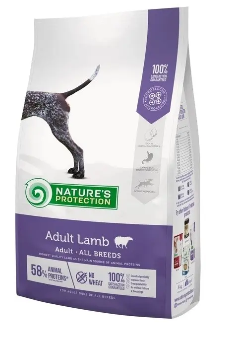 NATURE'S PROTECTION Adult Lamb - Dry Dog Food - 12kg